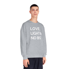 Load image into Gallery viewer, Love Light &amp; NO BS Crewneck Sweatshirt
