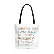 Load image into Gallery viewer, Meditation Check Tote
