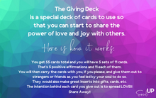 Load image into Gallery viewer, Soul Up Giving Deck

